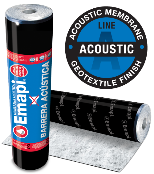 ACOUSTIC BARRIER - POLYESTER GEOTEXTILE - 25 kg